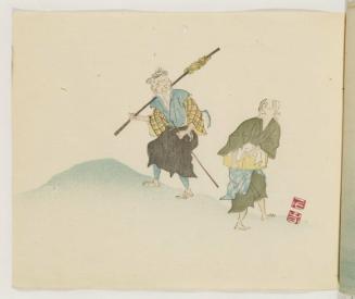 Old Man and Old Woman (Momotarô's Parents?)
