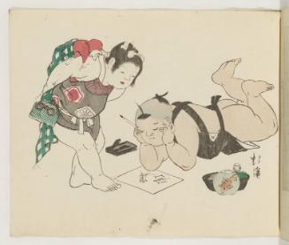 Children Drawing Turtles