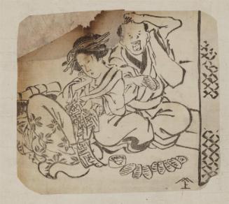 Courtesan, Client, and Gold Coins