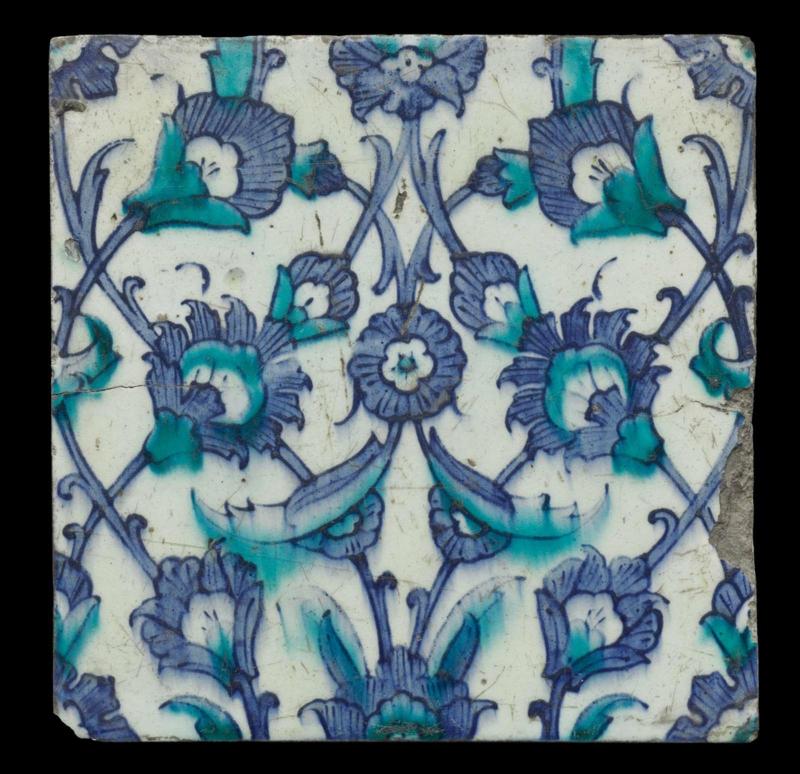 Two tiles in frame