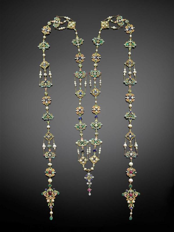 Renaissance revival neck ornament