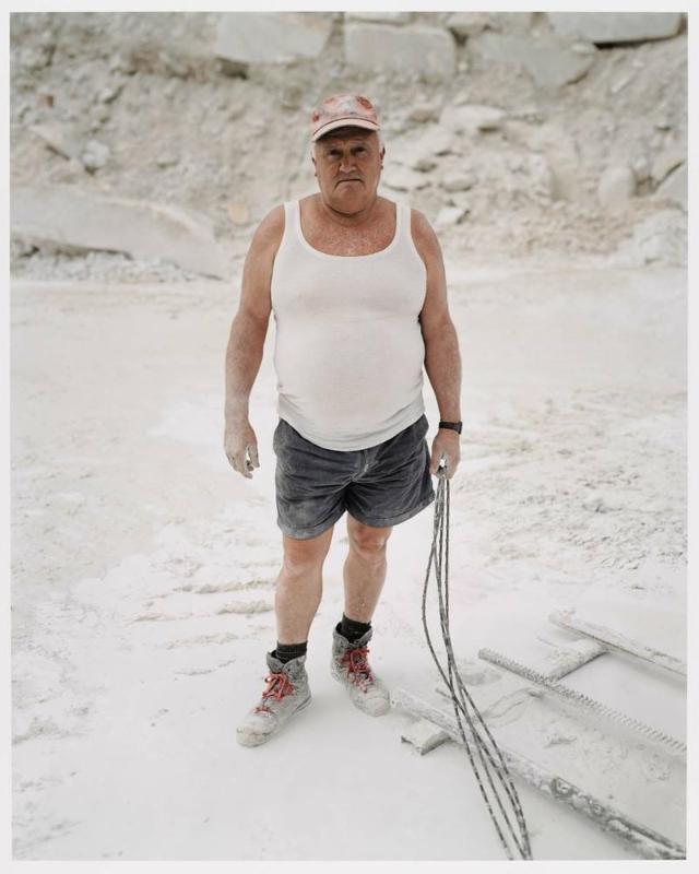 Portrait #05-01, Ezio Ricci, Carrara, Italy 2005