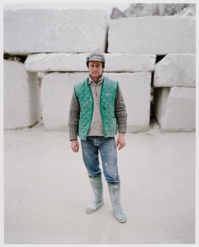 Portrait #06–22, Riccardo Figgia, Carrara, Italy 2006