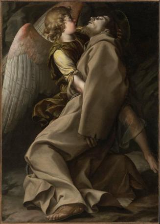 St. Francis Supported by an Angel