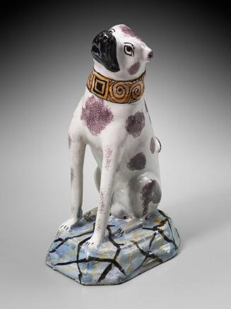 Figure of a Seated Bulldog