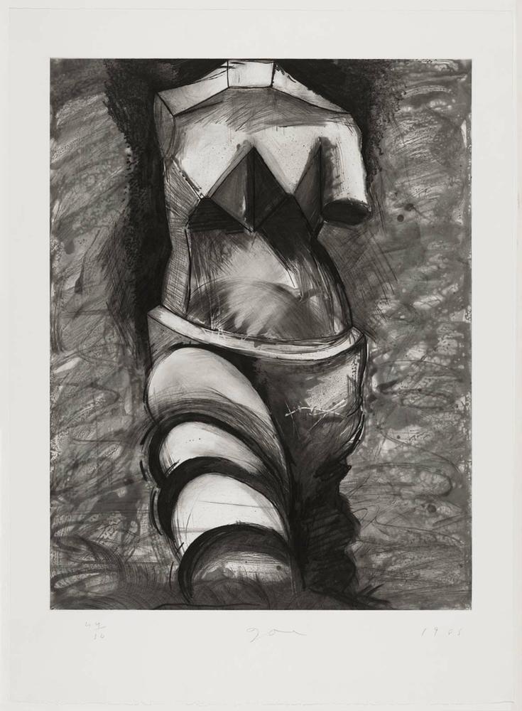 Black and White Cubist Venus