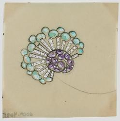 Earring design for Seaman Schepps