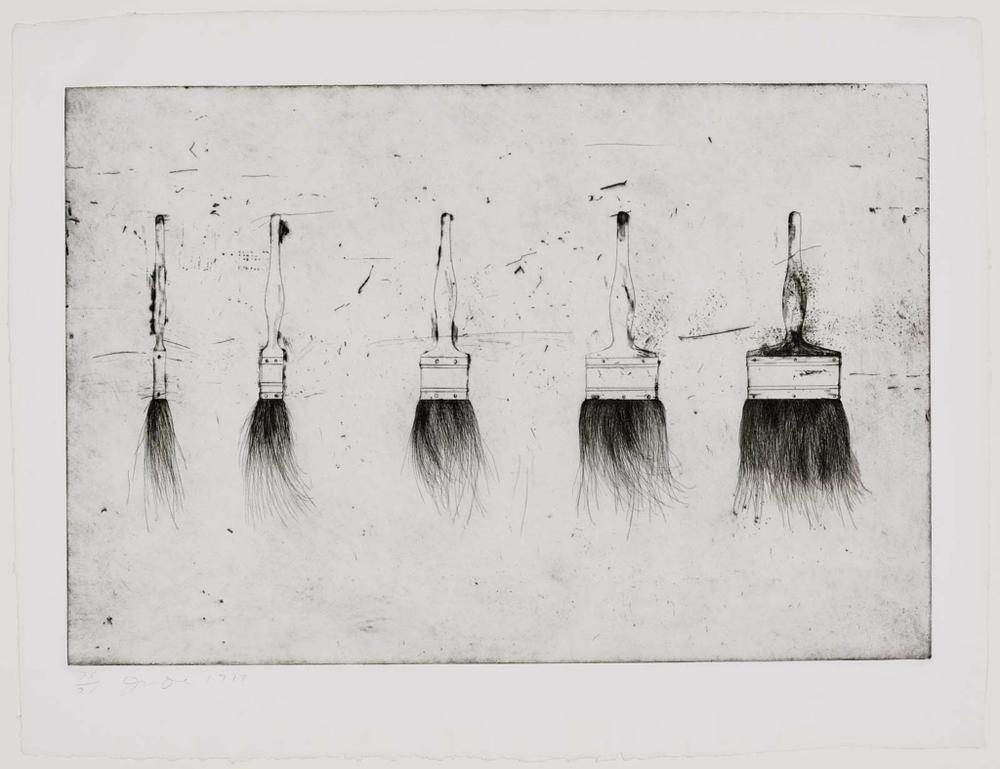 Five Paintbrushes