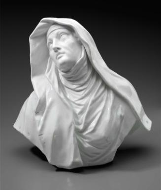 Bust of a female saint