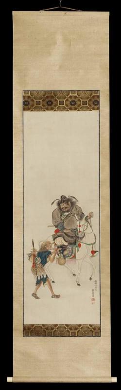 Zhong Kui (Shôki) on Horseback