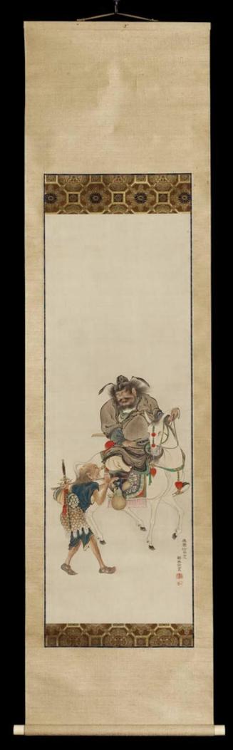 Zhong Kui (Shôki) on Horseback
