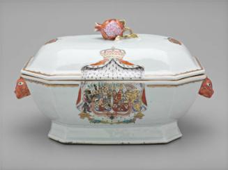 Tureen with lid