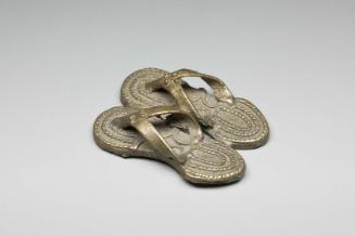 Gold Weight in the form of a Pair of Sandals