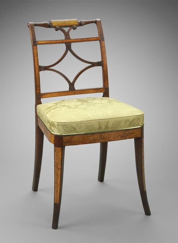 Conservation Status: After reupholstering