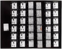 Contact Sheet from "Courreges 63 & 67" Shoot
