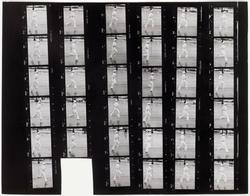 Contact Sheet from "Courreges 63" Shoot