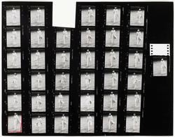 Contact Sheet from "Courreges 72" Shoot