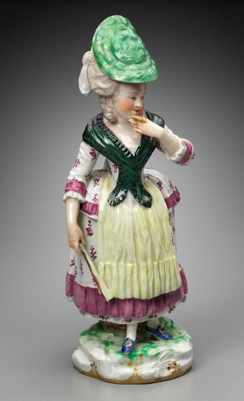Caricature figure of a Fat Lady