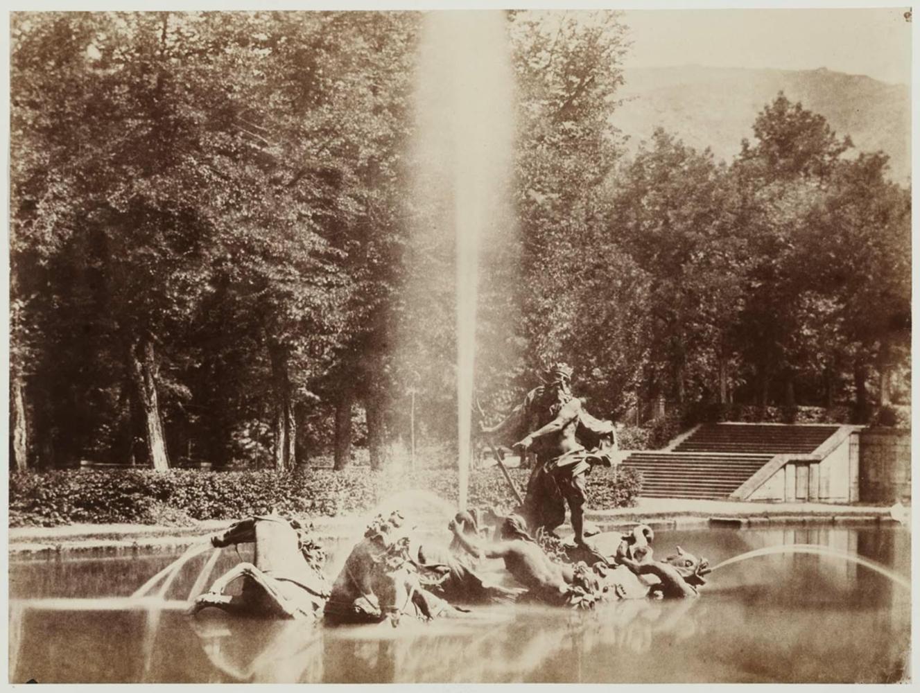 Fountain of Neptune in the Gardens of La Granja de San Ildefonso