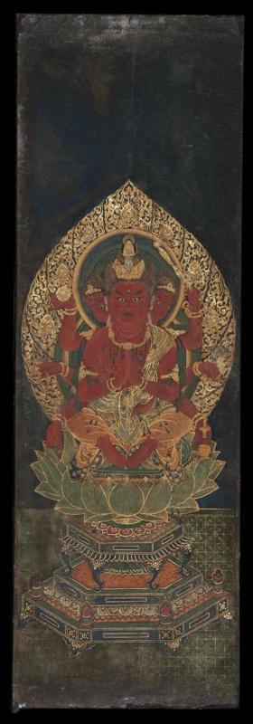 The Six Manifestations of Kannon, the Bodhisattva of Compassion (Batô Kannon, the Horse-Headed Bodhisattva of Compassion)