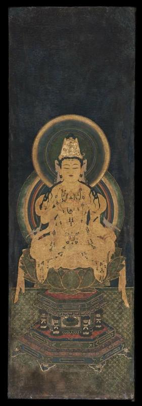 The Six Manifestations of Kannon, the Bodhisattva of Compassion (Byaku-e Kannon, the White-Robed Bodhisattva of Compassion)