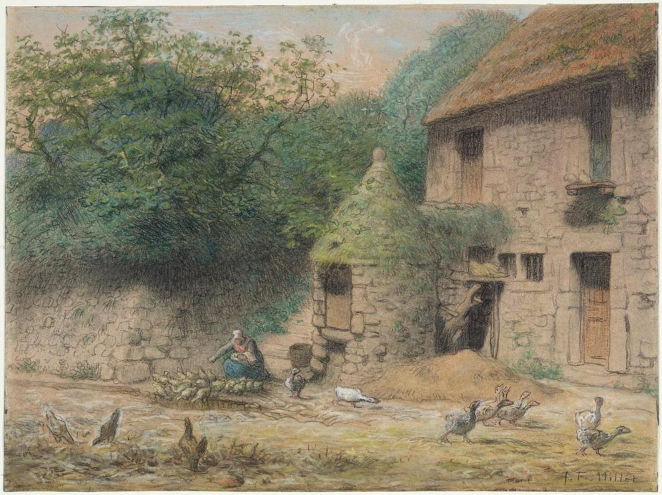 House with a Well at Gruchy