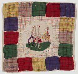 Woman's scarf: Scottish soldiers