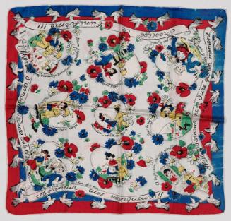 Woman's scarf: "Prestige de l'uniforme!"