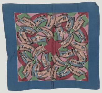 Woman's scarf: Allied leaders