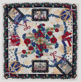 Woman's scarf: VE Day