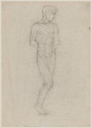 Male Nude [Possibly as Saint Sebastian]