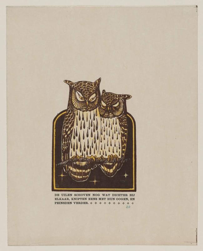 Page 20, Uilen-geluk (The Happy Owls)
