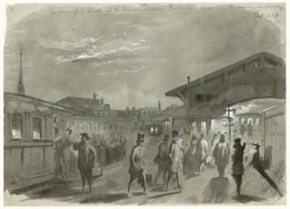 Arrival of Mr. Lincoln at Camden Station, Baltimore