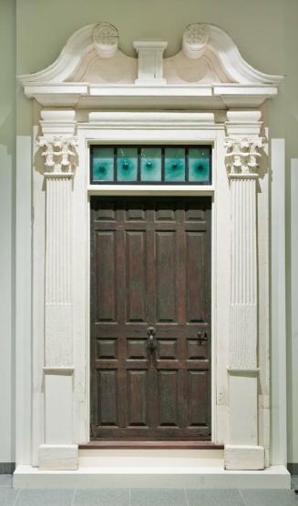 December 2, 2010; Sparhawk Hall doorway (2010.212)