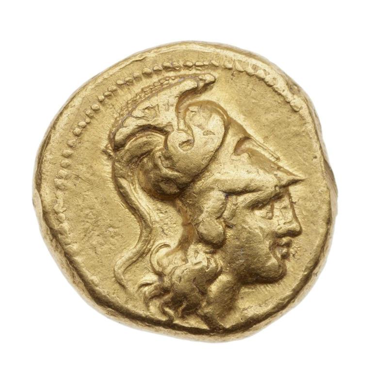 1/3 stater of Taras (Tarentum) with head of Athena