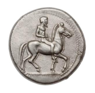 Didrachm of Syracuse with horse and rider