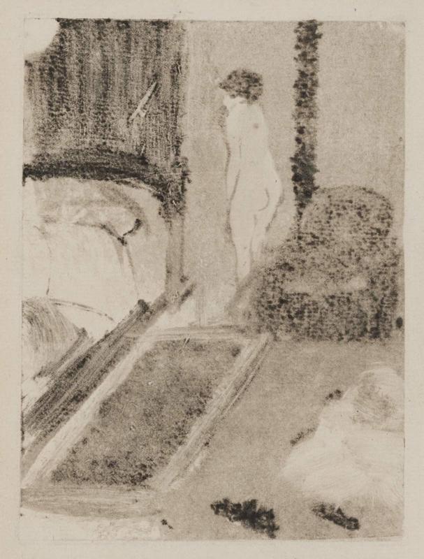 Nude Woman at the Door of Her Room