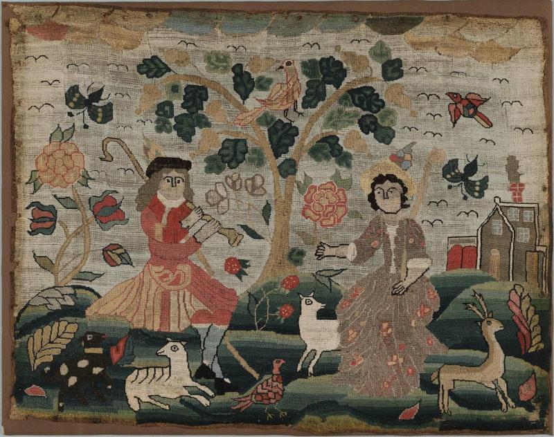 Embroidered picture