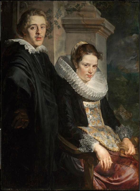 Portrait of a Young Married Couple