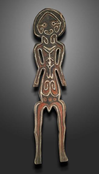 Board in the form of a standing figure (bioma)