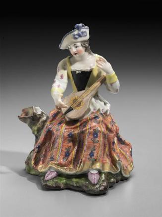 Figure of a Seated Musician