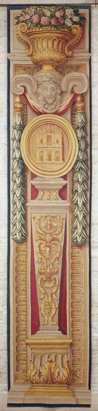 Tapestry: The Church of Santa Bibiana (from the series THE LIFE OF POPE URBAN VIII)