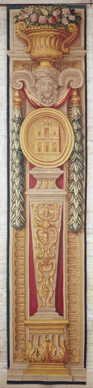 Tapestry: The Church of Santa Bibiana (from the series THE LIFE OF POPE URBAN VIII)