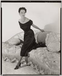Model and Sofa