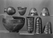 Pottery K 319: Row 1: Su 14-2-278, 14-2-274 (=MFA 20.3210), 14-2-282, 14-2-292 (=MFA 20.3209); …