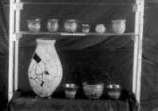 Pottery, Kerma 1044: 
Row 1: Su.822, 823, 824, 825, 833, 838;
Row 2: Su.835, 819 (=MFA 13.408…