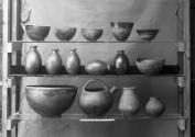 Pottery K 317: S. Row 1: 14-1-564 (=MFA 21.3078), 14-1-565 (=MFA 21.3076), 14-1-563 (=MFA  21.3…