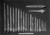 Sword and dagger blades (Kerma) (graded sizes). 14-3-519 (=MFA 14.1557), 14-3-549 (=MFA 20.2072…