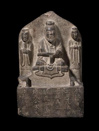 Votive offering of Daoist trinity