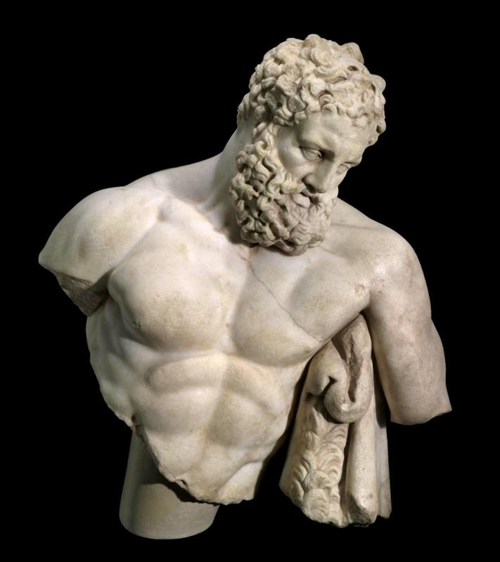 Weary Herakles ("Herakles Farnese" type)
